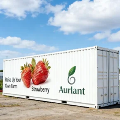 20ft 40ft Commercial Automated  Strawberry Container Farm