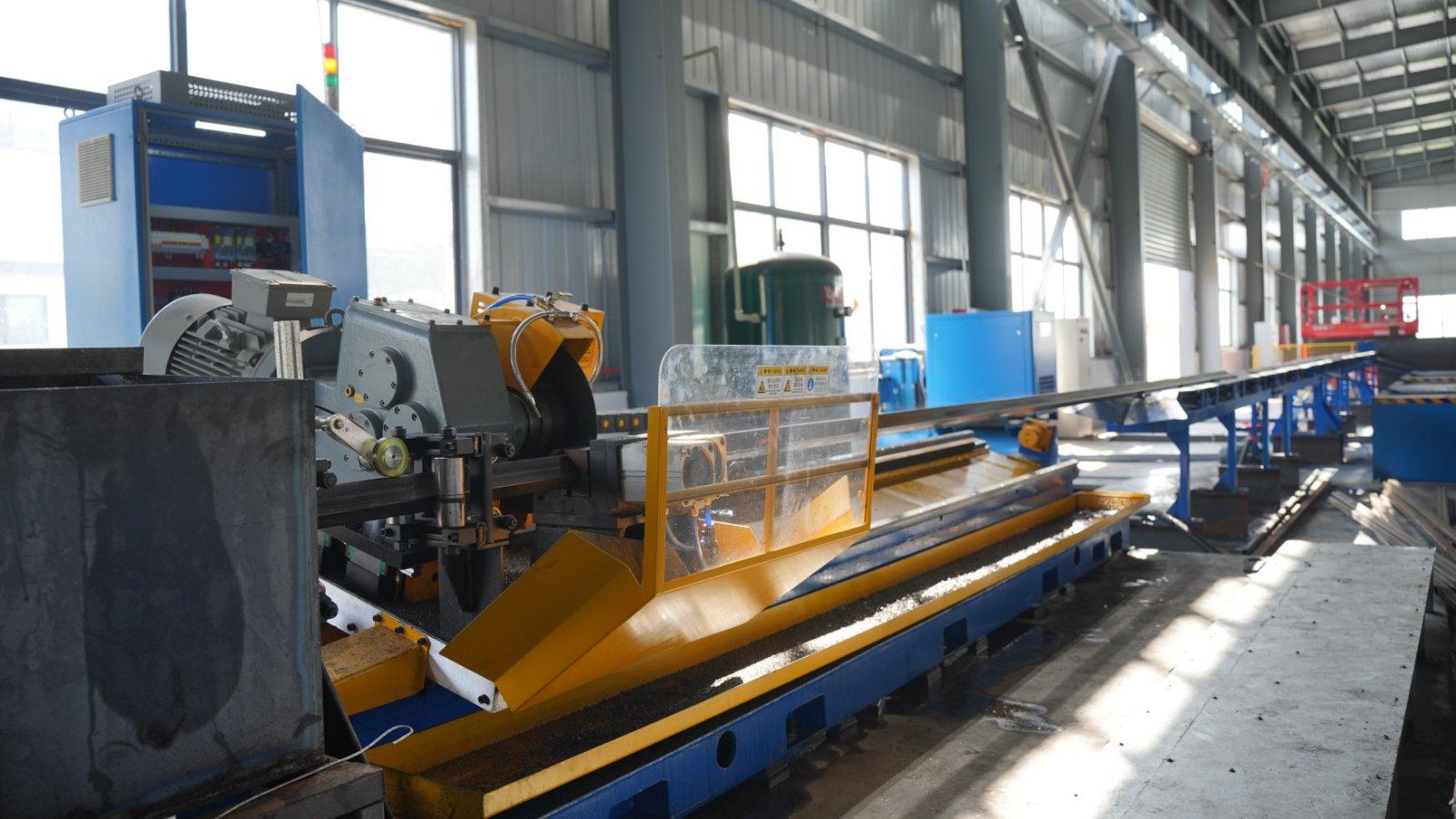 Aurlant industrial machinery for precision processing of greenhouse metal frames and parts