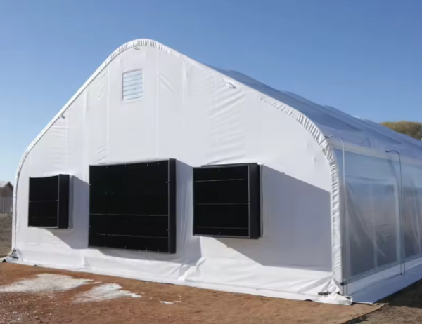 Single Span Film Blackout Greenhouse