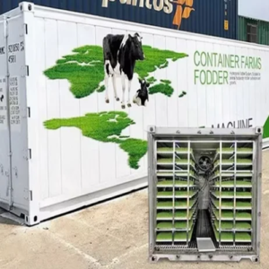 Fodder Container Farm With Cooling System