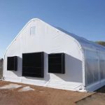 Automatic blackout greenhouse with shading system