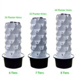 Layered Design Hydroponics Pineapple Tower