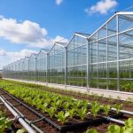 commercial glass venlo greenhouse