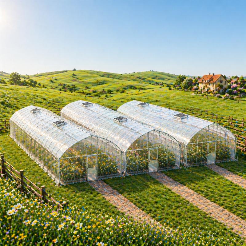 Modern Greenhouse Technology: Climate Control, Automation and Smart Farming Systems