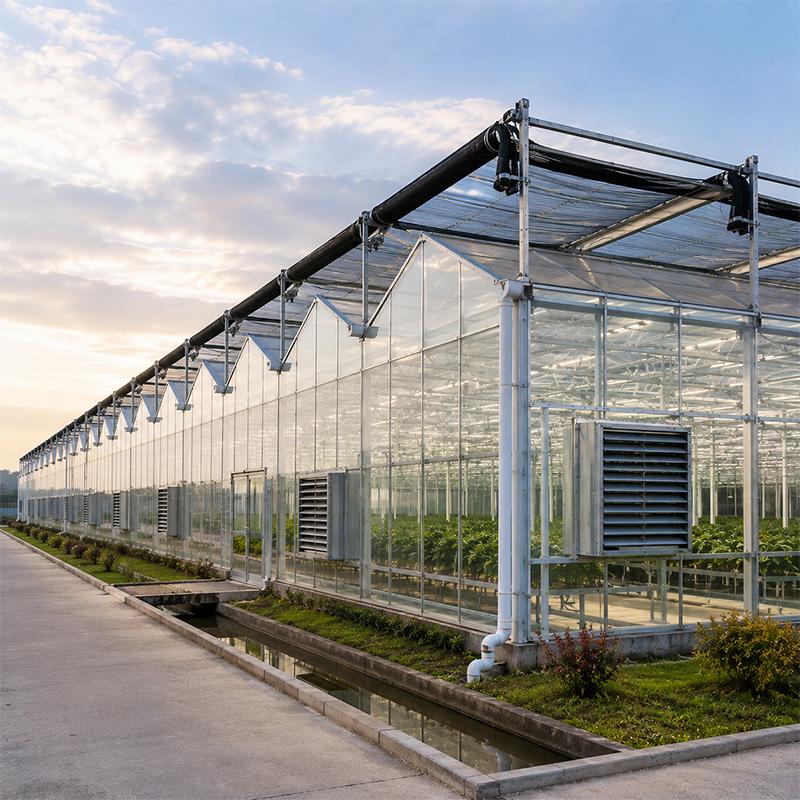 Industrial Greenhouse Guide: Structure, Systems and Crop Applications