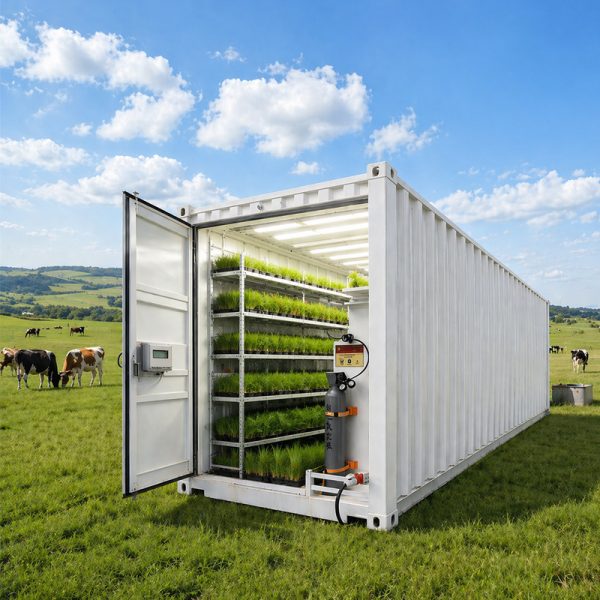 Leafy greens hydroponic container system